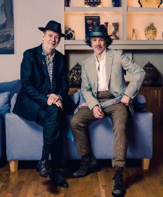 Lucho Brieva and Phil Manzanera.